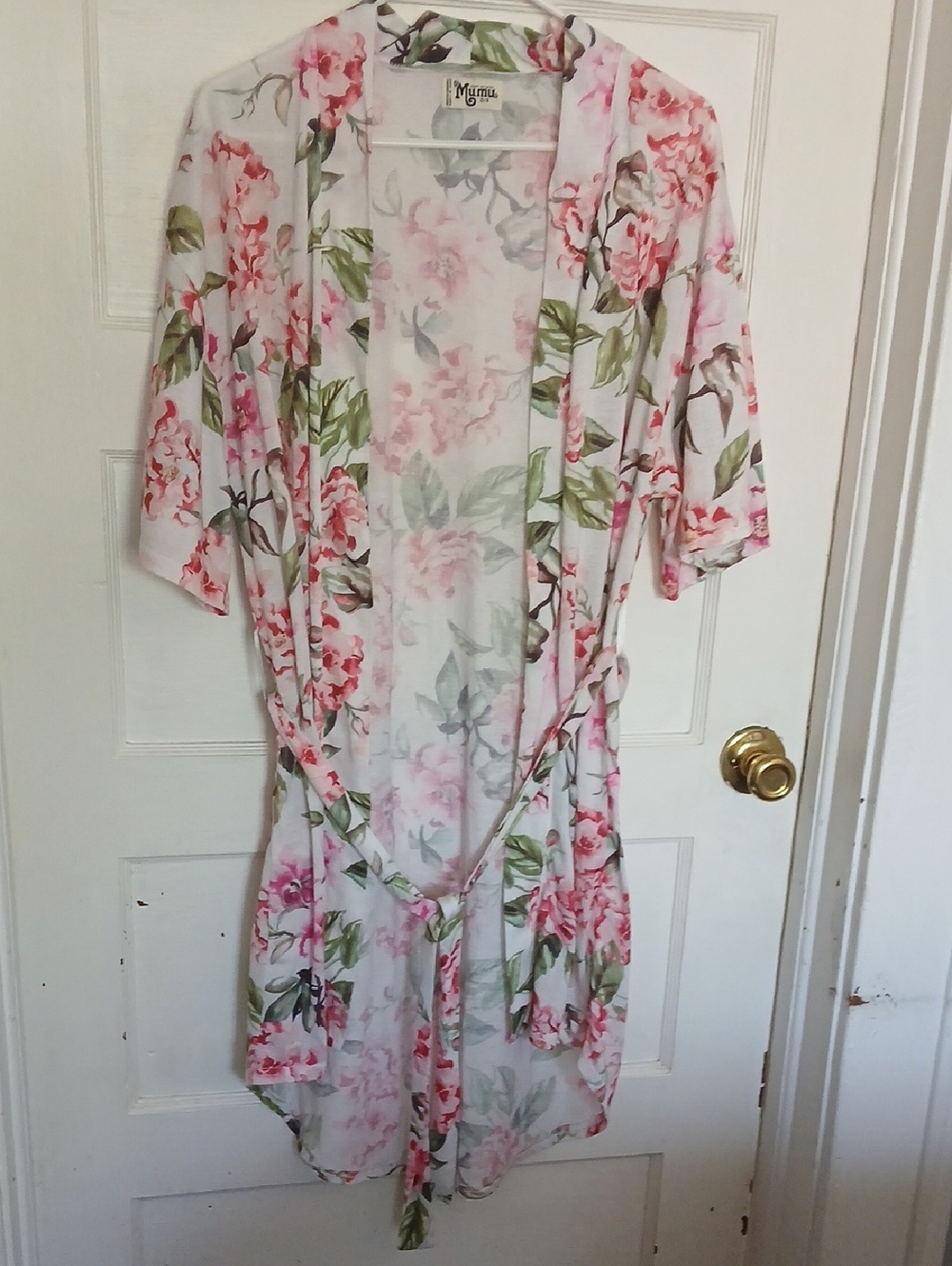 Show Me Your MuMu  Floral Brie Kimono Style Robe